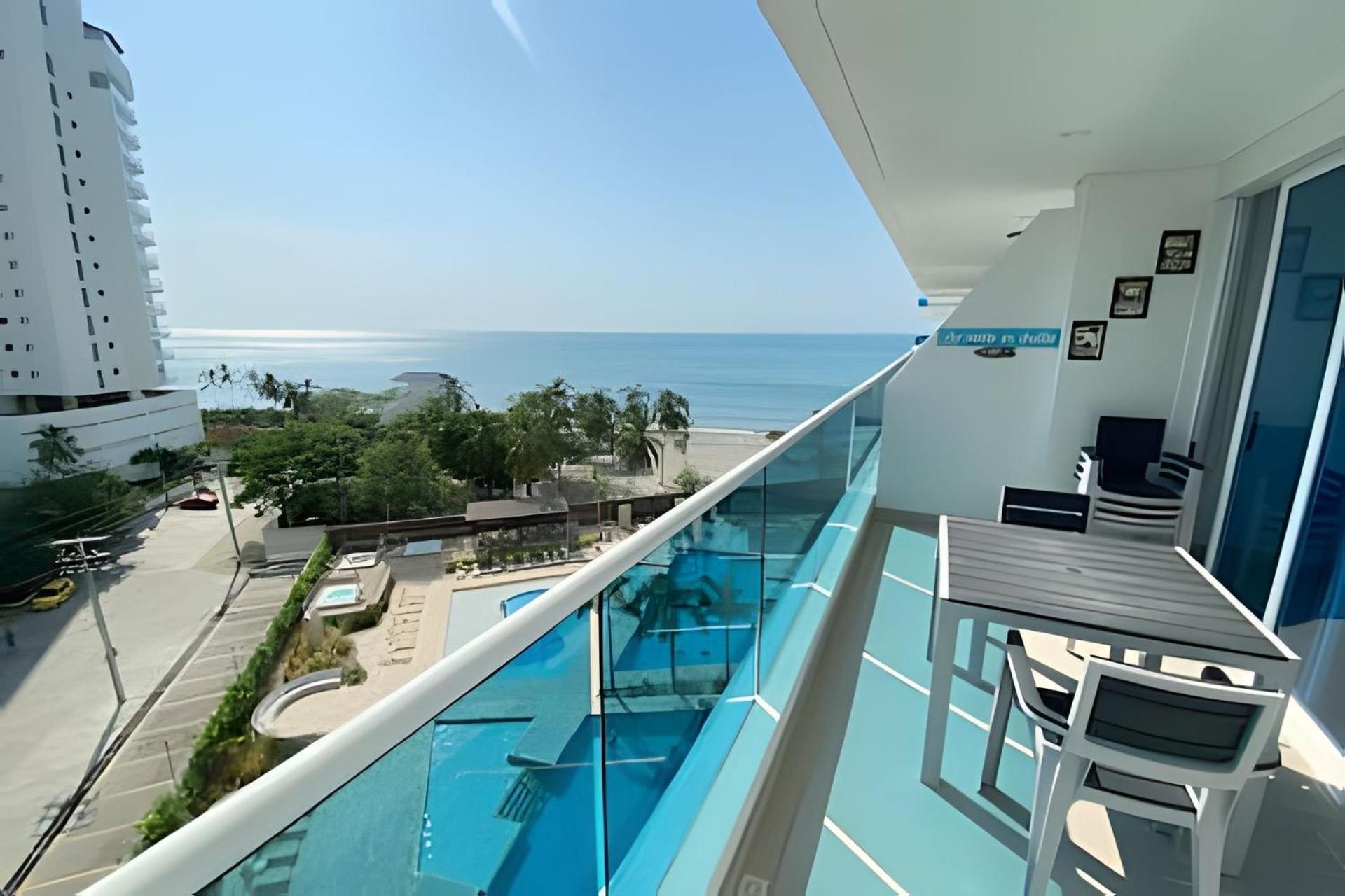Apartamentos Reserva Del Mar - Frente Al Mar By Soho ซันตามาร์ตา ภายนอก รูปภาพ