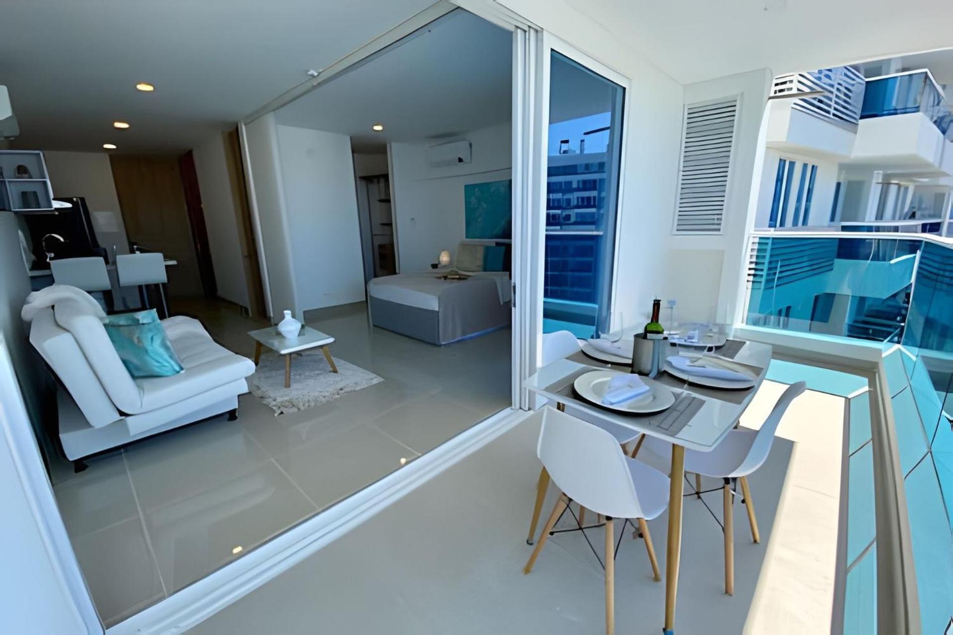 Apartamentos Reserva Del Mar - Frente Al Mar By Soho ซันตามาร์ตา ภายนอก รูปภาพ