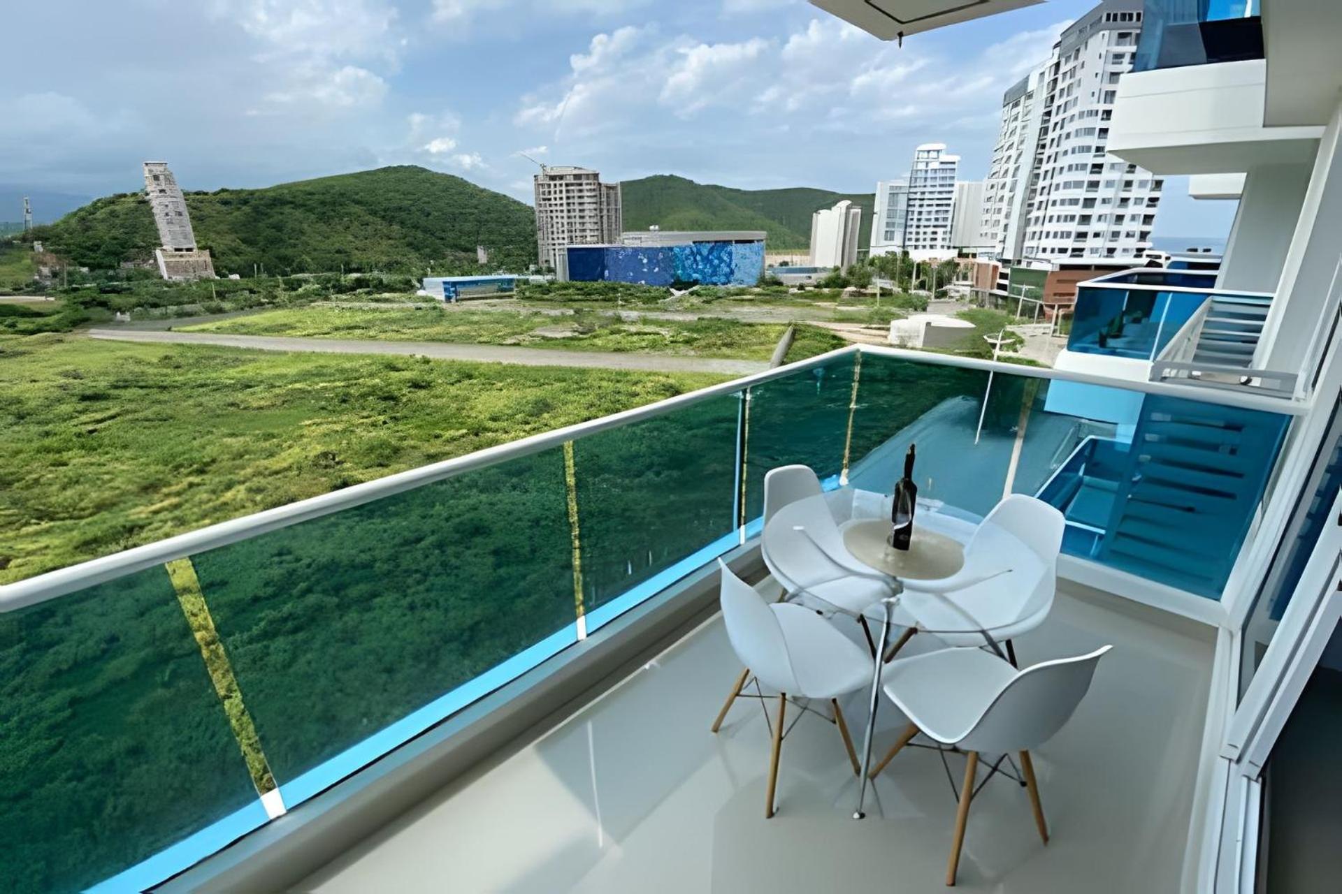 Apartamentos Reserva Del Mar - Frente Al Mar By Soho ซันตามาร์ตา ภายนอก รูปภาพ