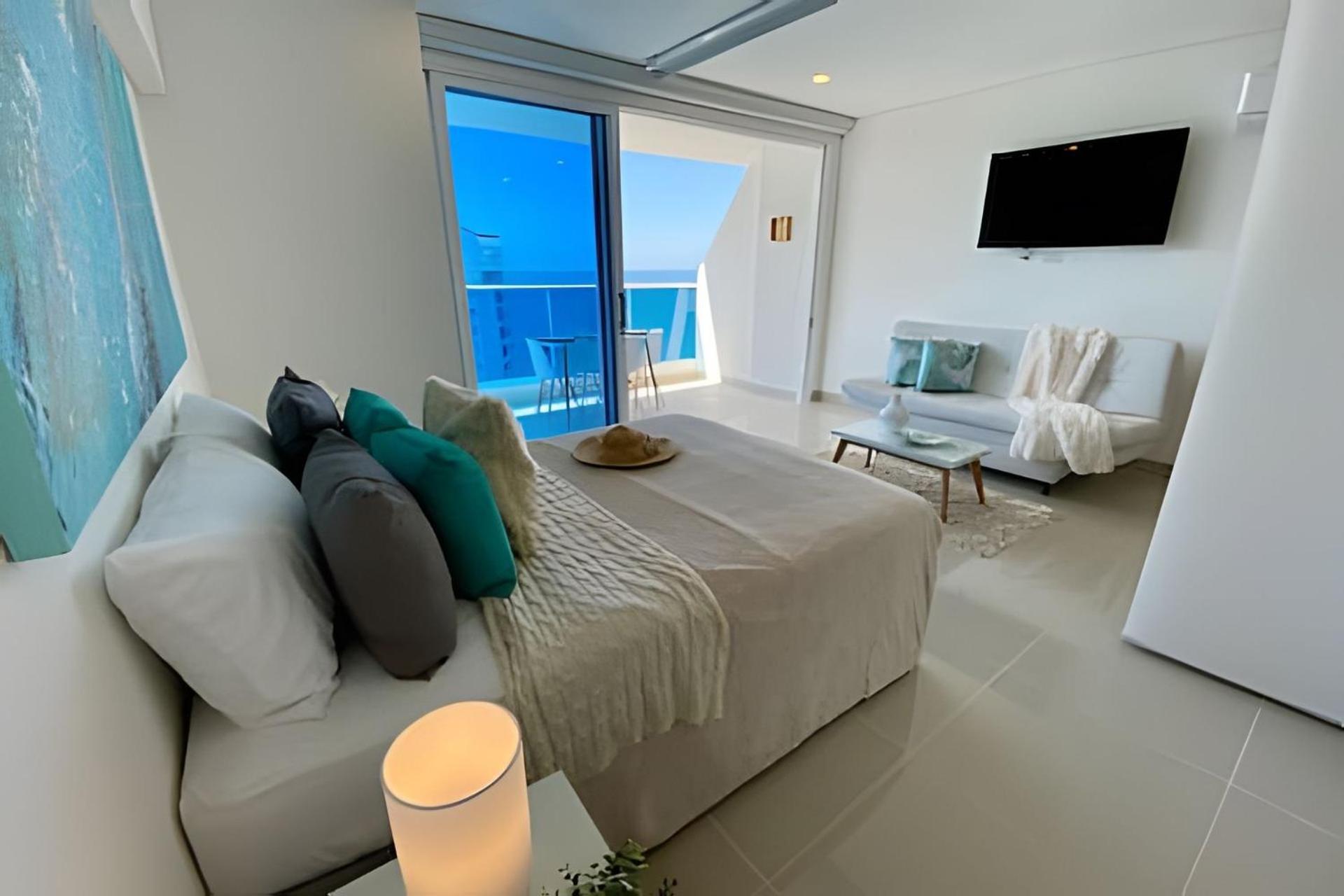 Apartamentos Reserva Del Mar - Frente Al Mar By Soho ซันตามาร์ตา ภายนอก รูปภาพ